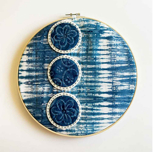 Three Circles Appliqué by Felice Dahlhausen for Timeless Treasures Fabrics