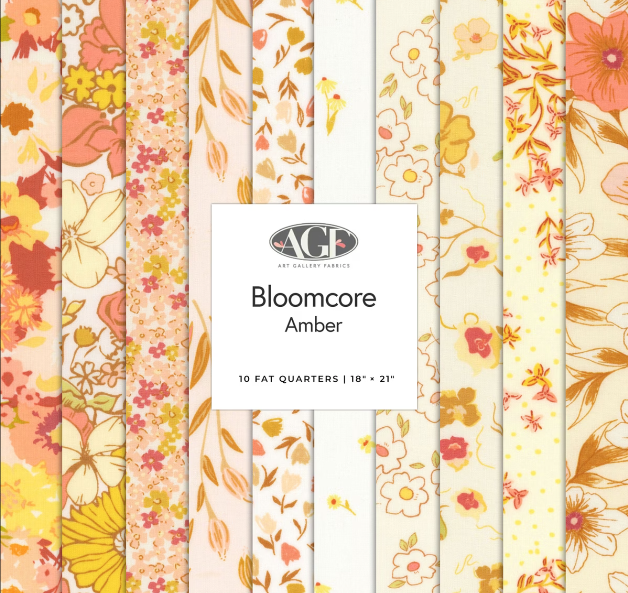 Bloomcore Collection designed by AGF Studio - Fat Quarter Bundle