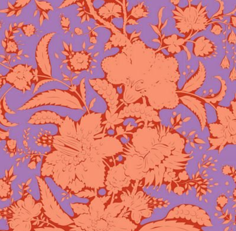 *1.5 Yards Precut* Bloomsville Abloom Collection by Tilda - TIL 110077 Iris *end of bolt*