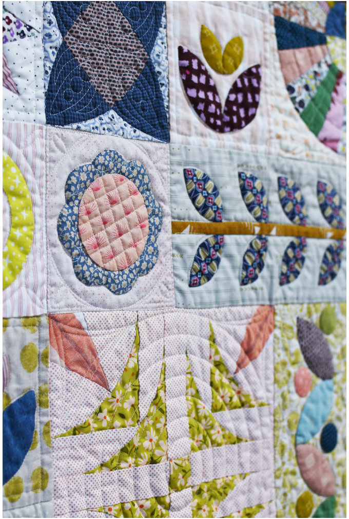 Caution! Curves Ahead Quilt Pattern designed by Jen Kingwell