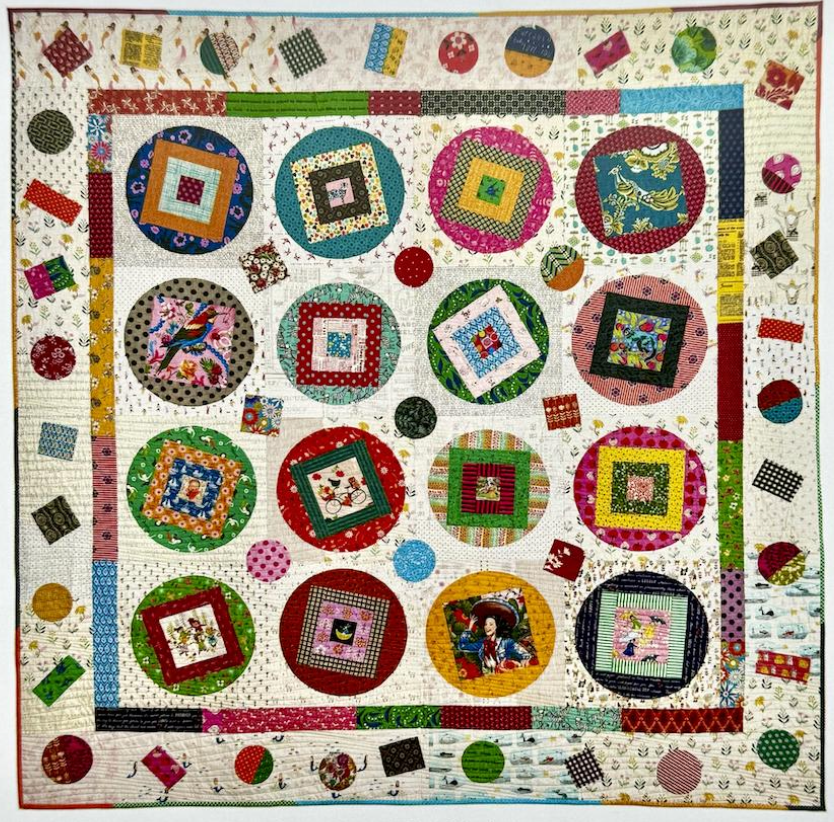 NEW: Circle Boxes quilt pattern by Rachaeldaisy Designs **More Arriving Early/Mid January; Reserve Yours Now!**