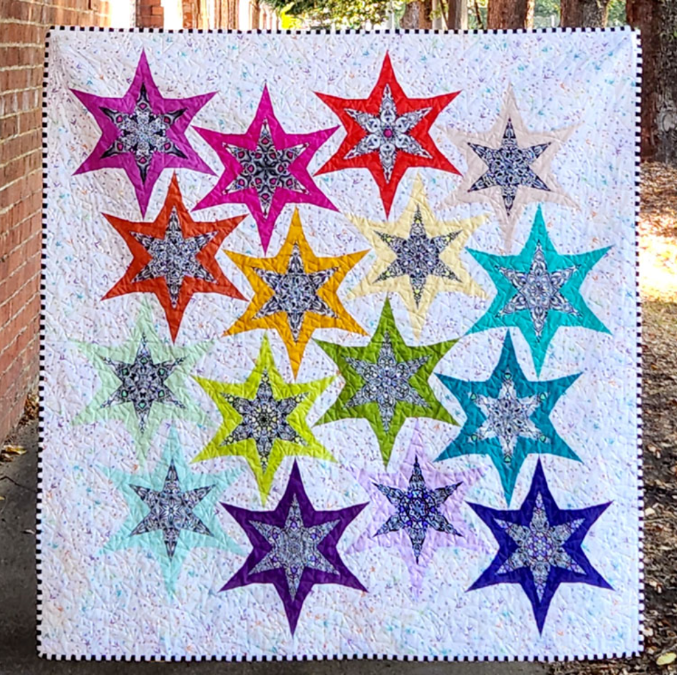 Frenzy Quilt Pattern and Complete EPP Kit by Lilabelle Lane Creations
