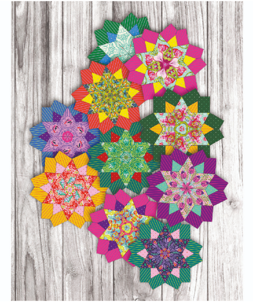 English Paper Piecing Template for the Whole Lotta Love Quilt — Brown Bird  Designs Marketplace