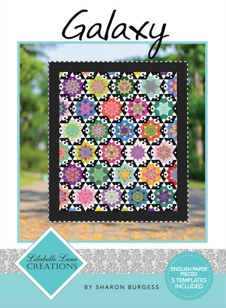 Galaxy Kit - Galaxy Quilt Pattern, Templates popular & Papers - Full Kit