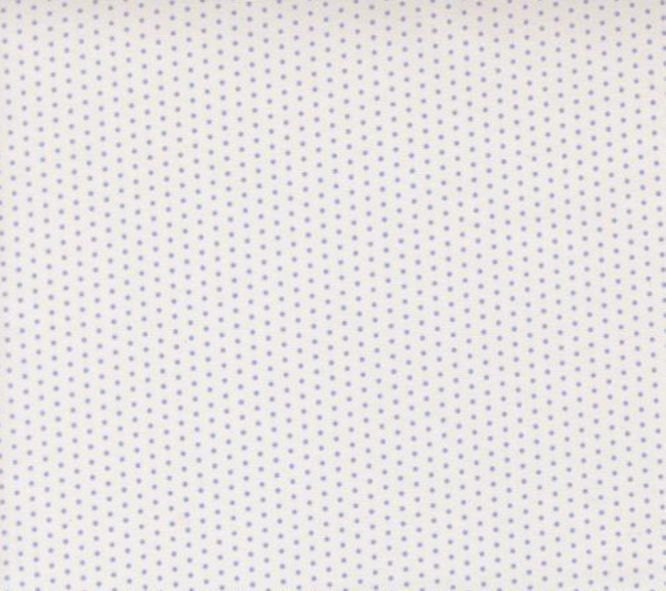 Gathered Bonbons designed by Jen Kingwell for Moda - 18300 11 Snowgoose Dots in Lavender