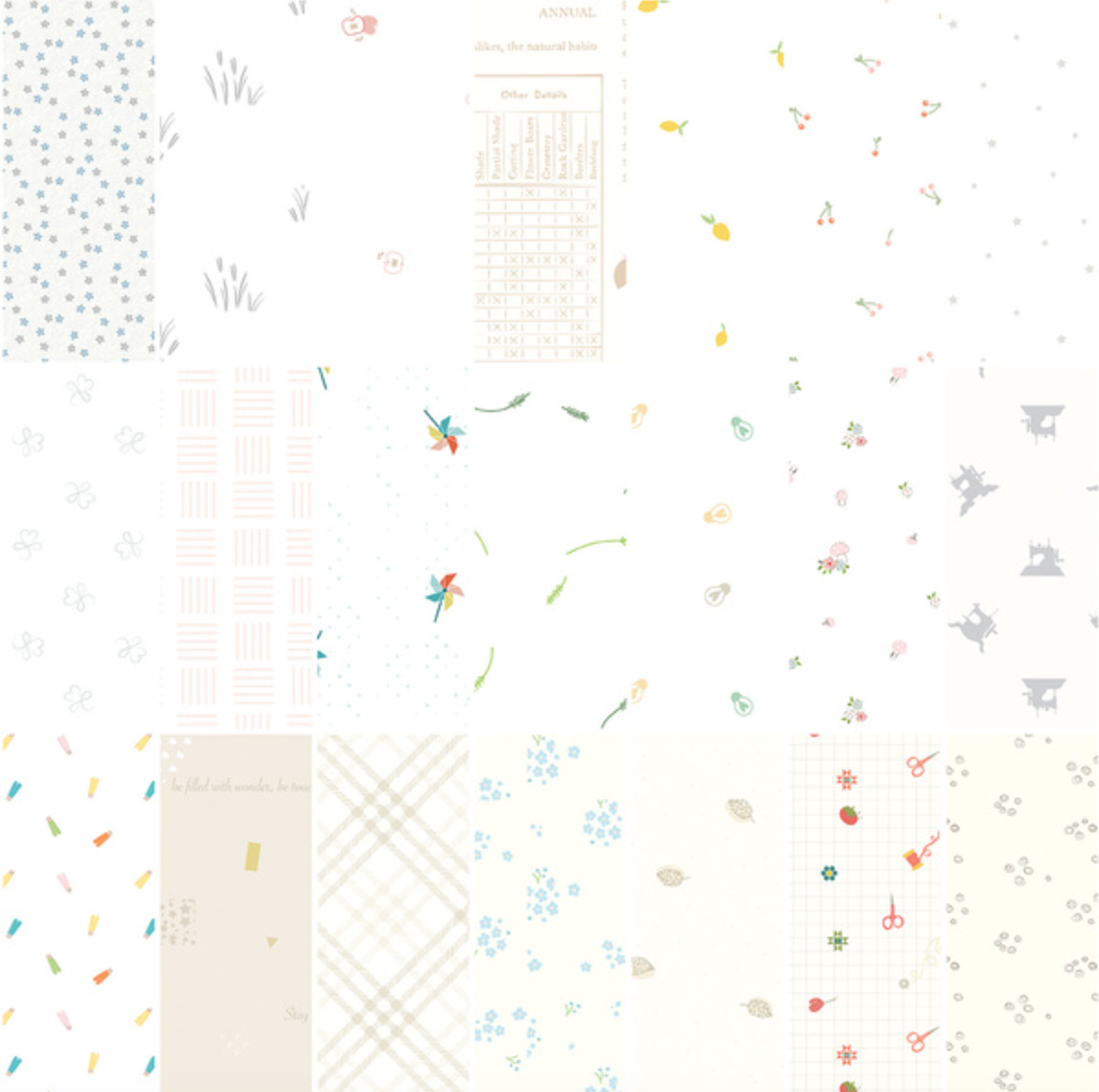 Hush Hush 3 by Riley Blake Designs - Fat Quarter Bundle