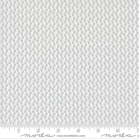 Mixed Bag of Bonbons by Jen Kingwell for Moda Fabrics - 18252 11 Grey on White Vine
