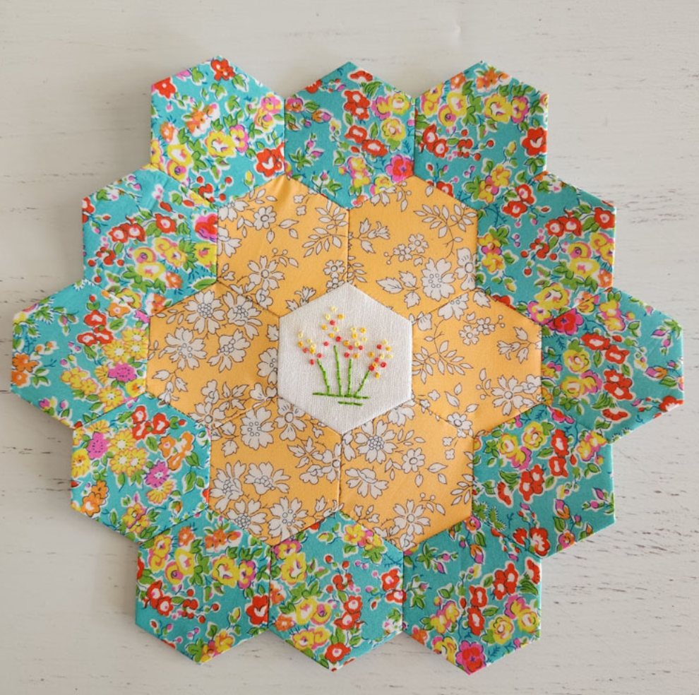 My Garden Embroidery Panel designed by Lilabelle Lane - Volume 1
