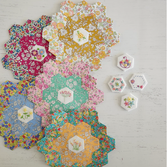 My Garden Embroidery Panel designed by Lilabelle Lane - Volume 1