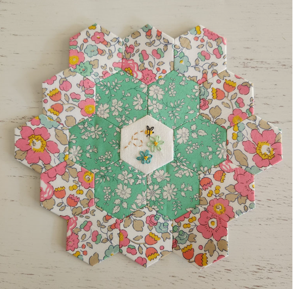 My Garden Embroidery Panel designed by Lilabelle Lane - Volume 1