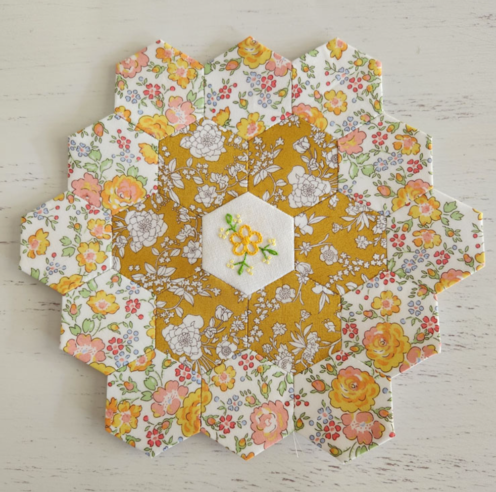 My Garden Embroidery Panel designed by Lilabelle Lane - Volume 1