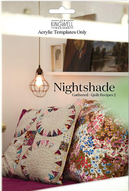 Nightshade Acrylic Template by Jen Kingwell Designs **Arriving Mid October**