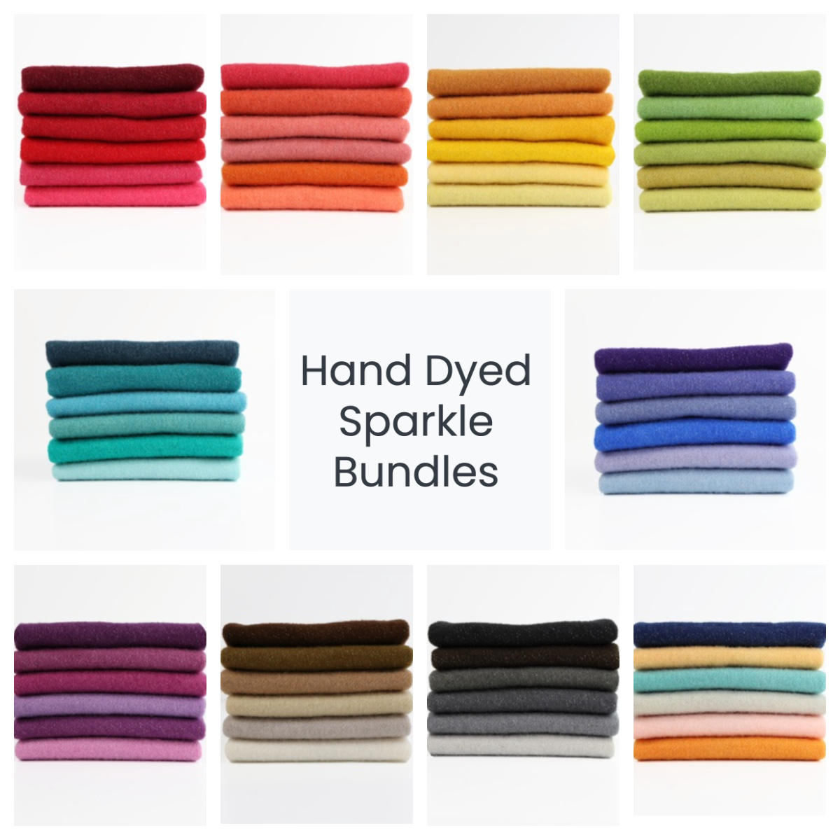Sue Spargo Hand Dyed Sparkle - Wool Bundle of the Month Program **Registration Only** Start Anytime!