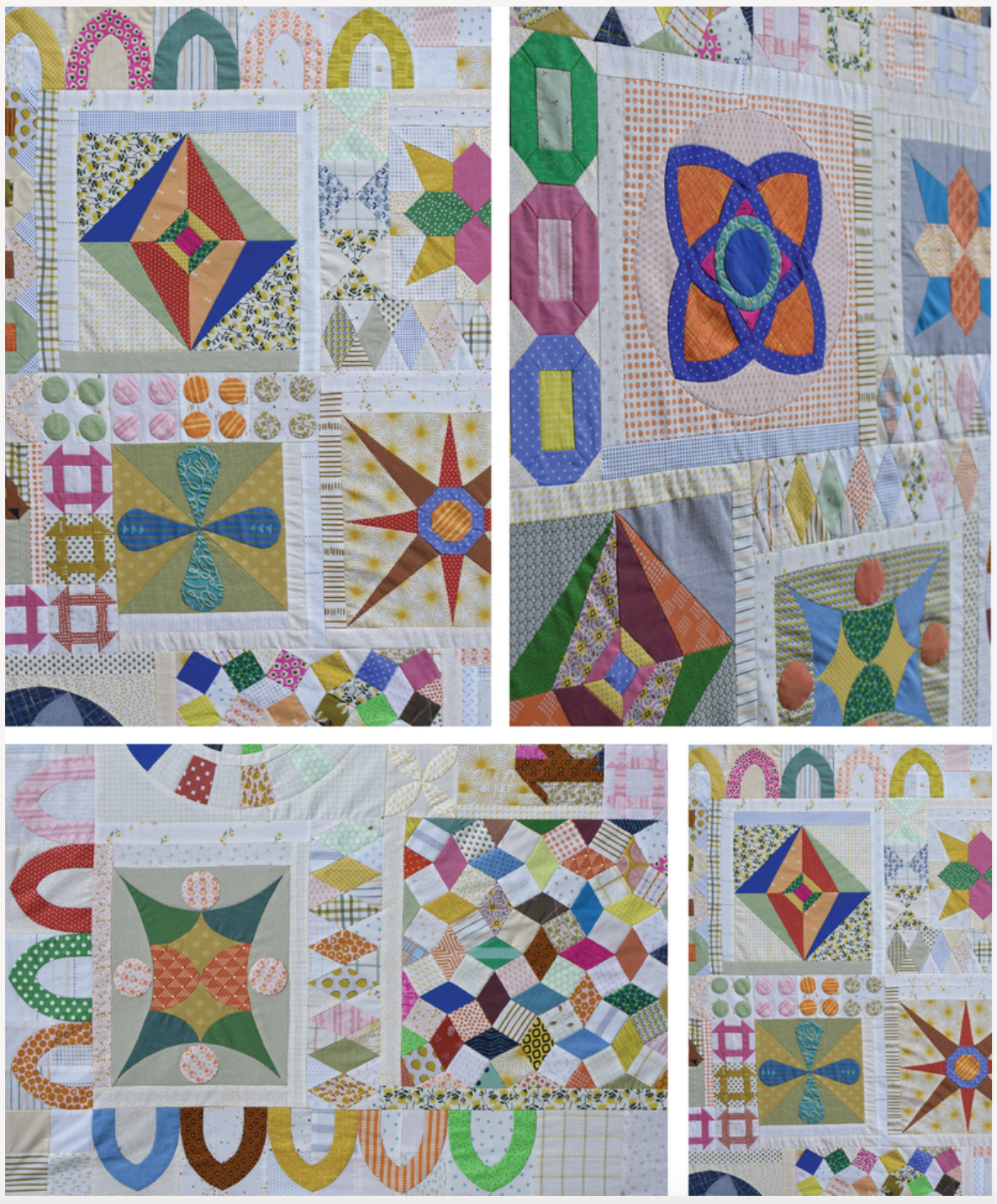 Block of Maroc by Jen Kingwell - Complete Template Set