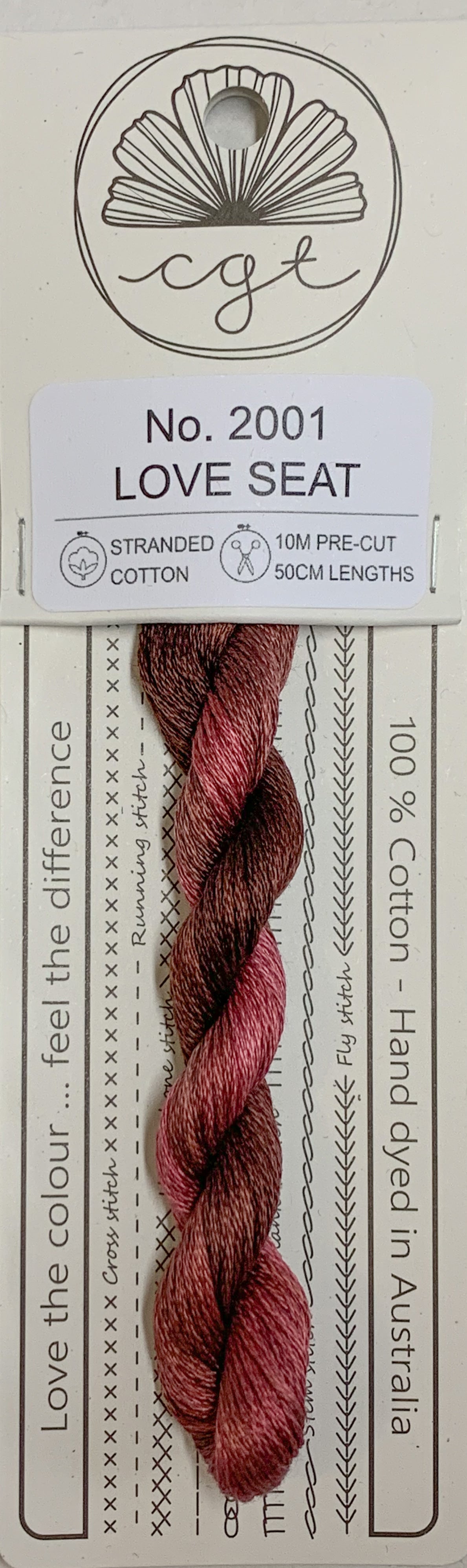 Signature Range by Cottage Garden Threads Multi-variegated Six-Stranded Floss - Retired Threads