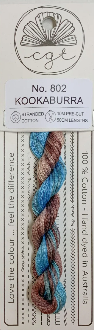 Signature Range by Cottage Garden Threads Multi-variegated Six-Stranded Floss - Retired Threads
