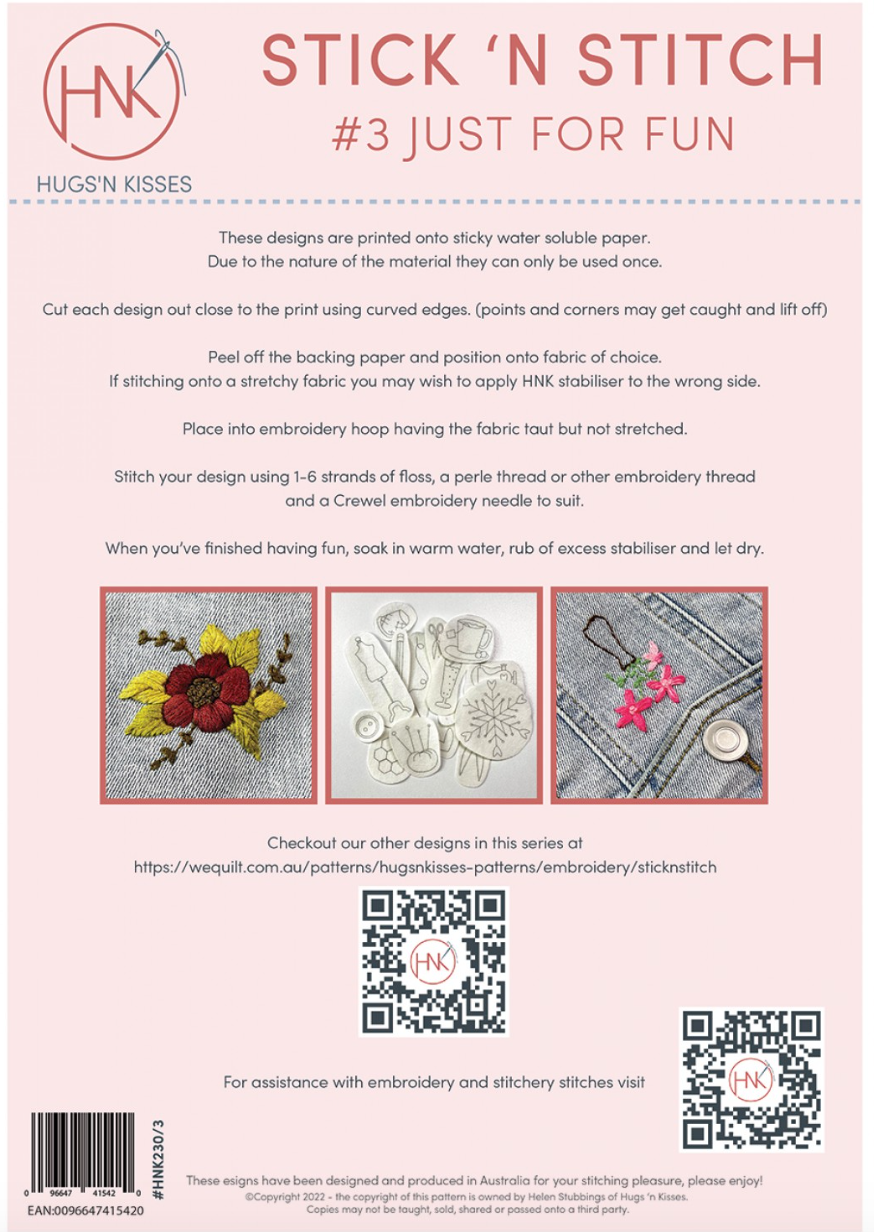 Embroidery Designs by Hugs'n Kisses