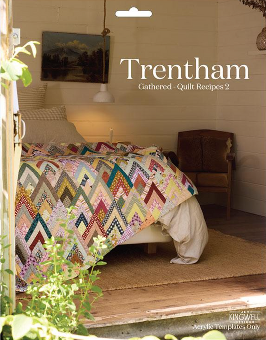 Trentham Acrylic Template by Jen Kingwell Designs **Arriving Mid October**