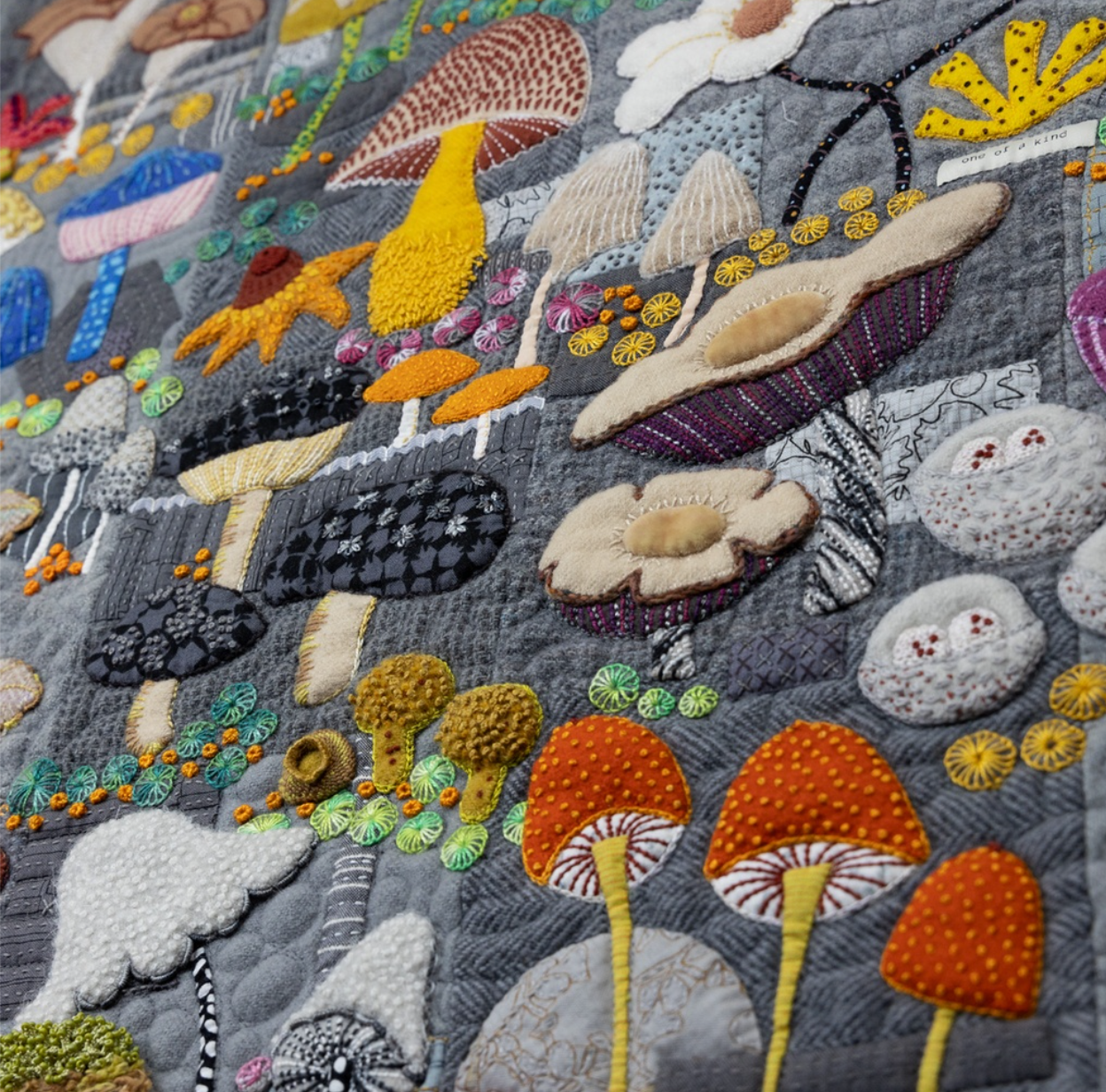 Truffle Duffel Quilt Book by Sue Spargo
