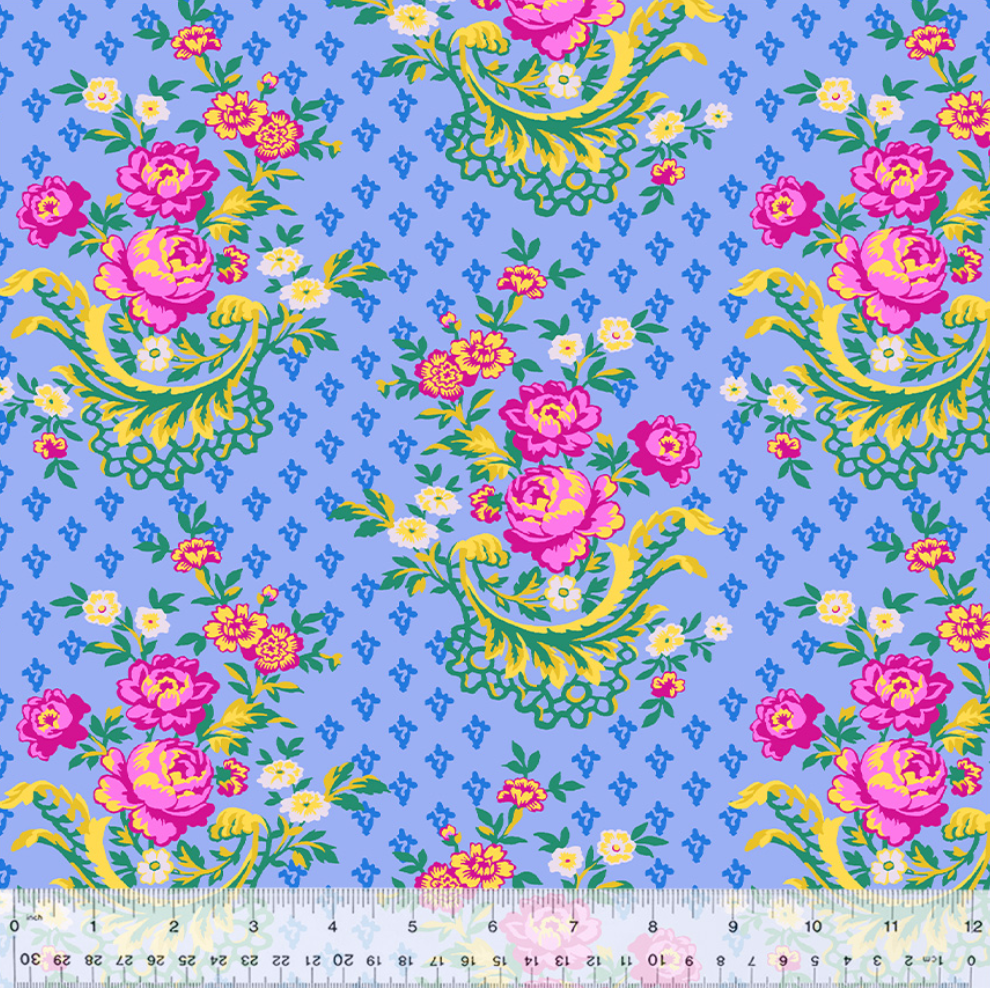 West Palm Beach by Jennifer Paganelli for Windham Fabrics - 54048-8 Michelle in Cornflower