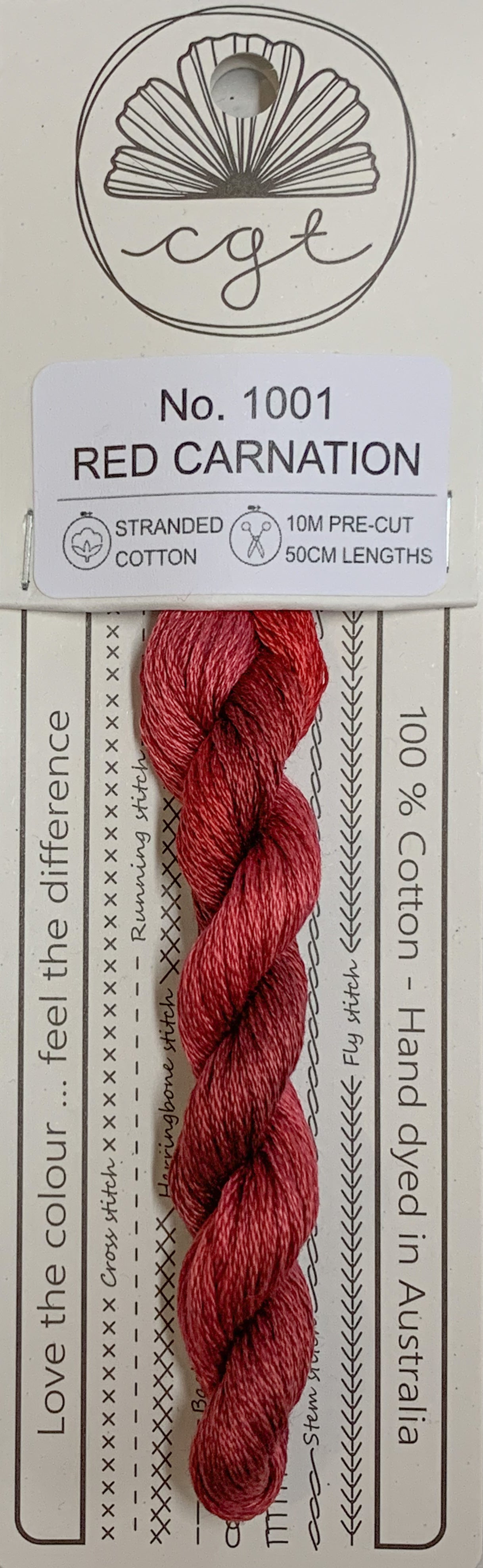 Signature Range by Cottage Garden Threads Multi-variegated Six-stranded Floss 1000 - 2000s
