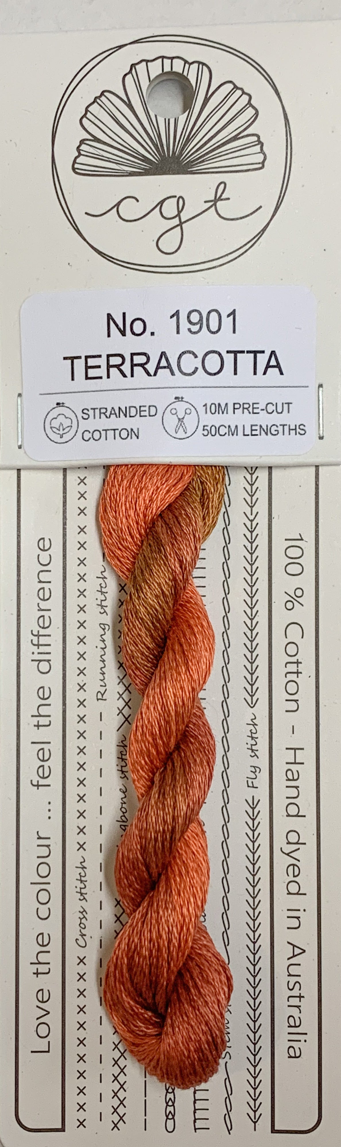 Signature Range by Cottage Garden Threads Multi-variegated Six-stranded Floss 1000 - 2000s