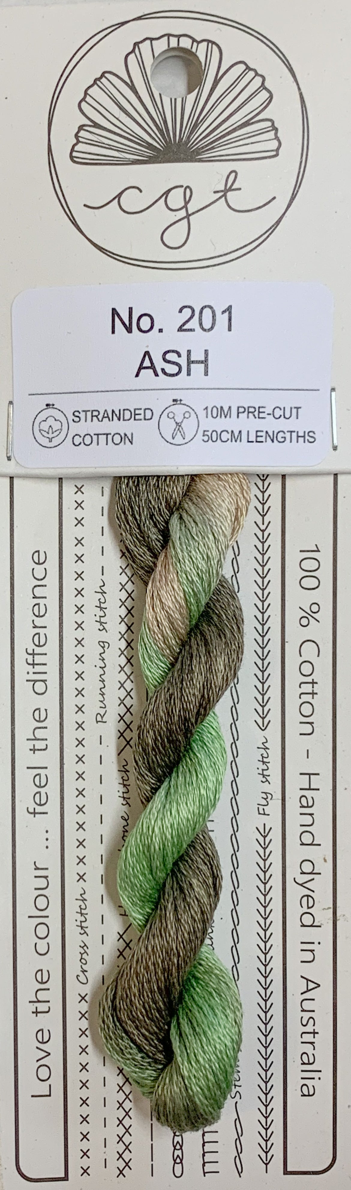 Signature Range by Cottage Garden Threads Multi-variegated Six-Stranded Floss 100 - 900s