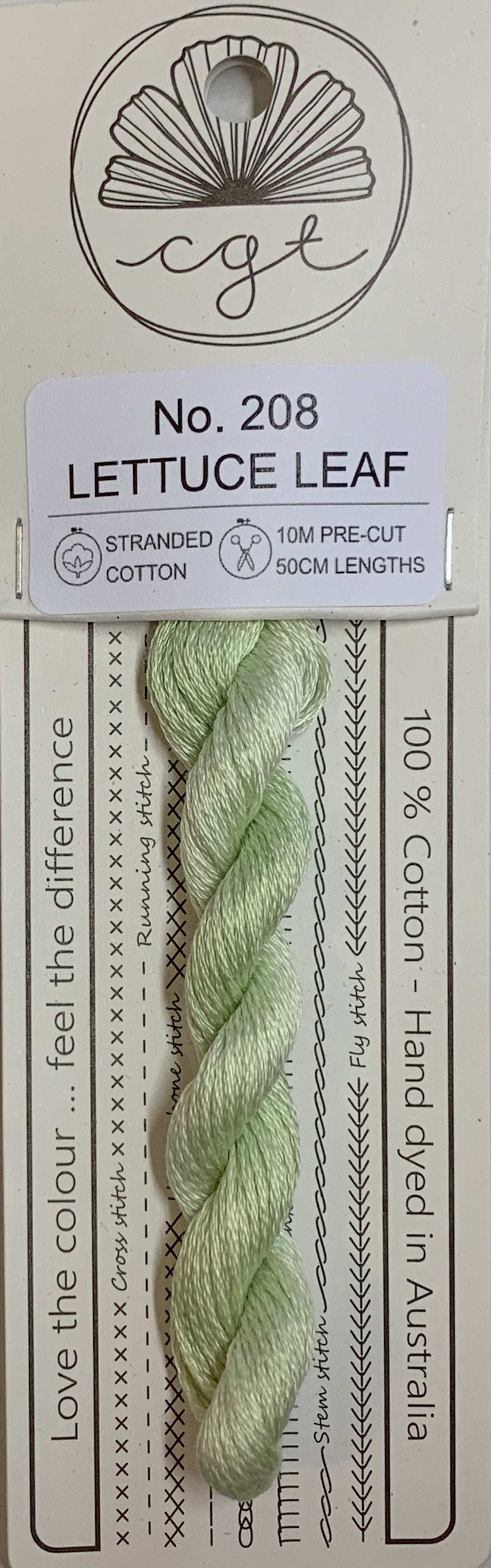 Signature Range by Cottage Garden Threads Multi-variegated Six-Stranded Floss 100 - 900s