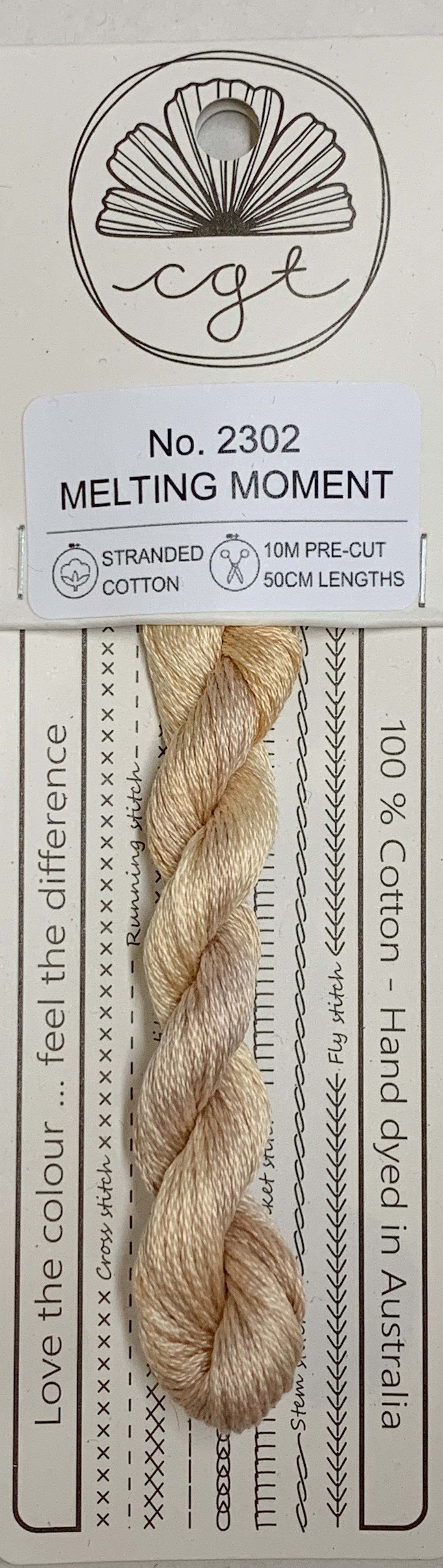 Signature Range by Cottage Garden Threads Multi-variegated Six-stranded Floss 1000 - 2000s