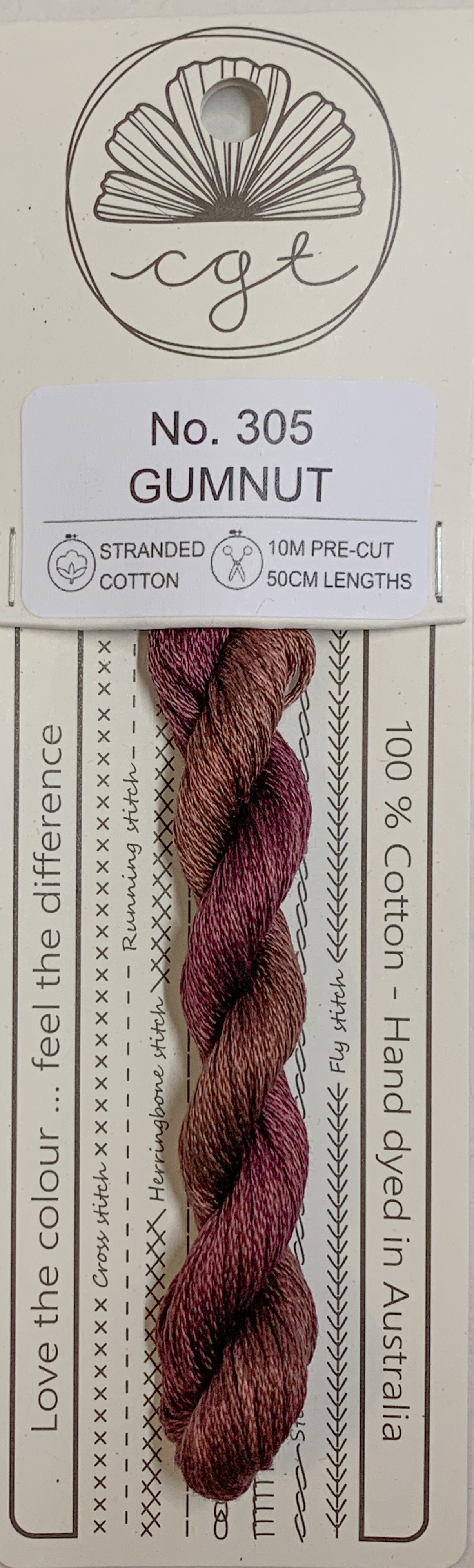 Signature Range by Cottage Garden Threads Multi-variegated Six-Stranded Floss 100 - 900s