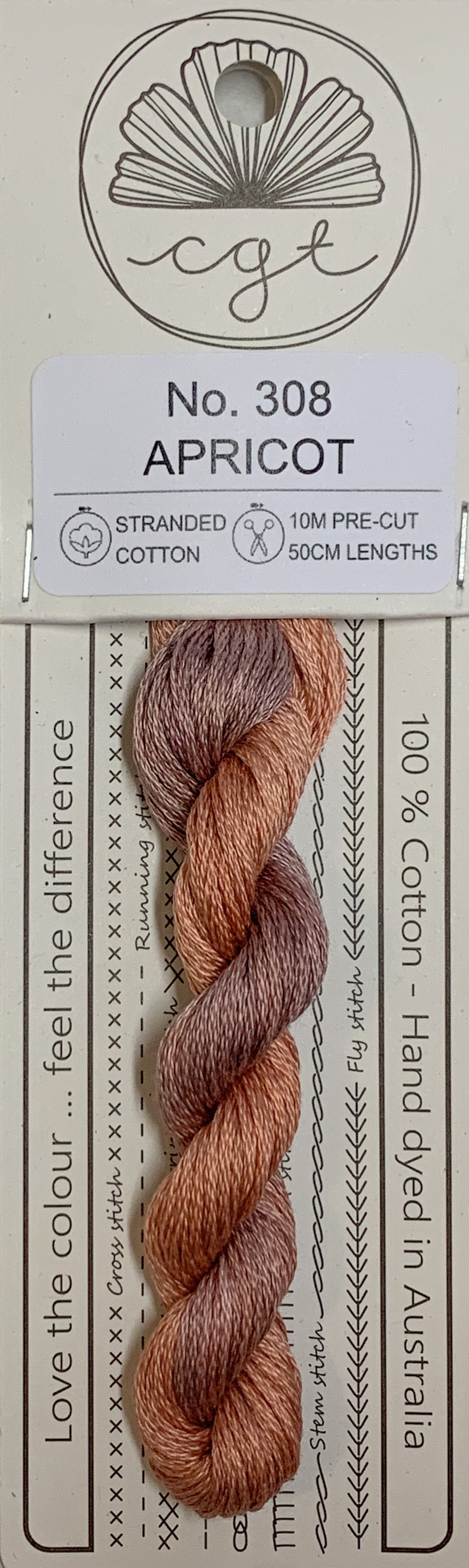 Signature Range by Cottage Garden Threads Multi-variegated Six-Stranded Floss 100 - 900s
