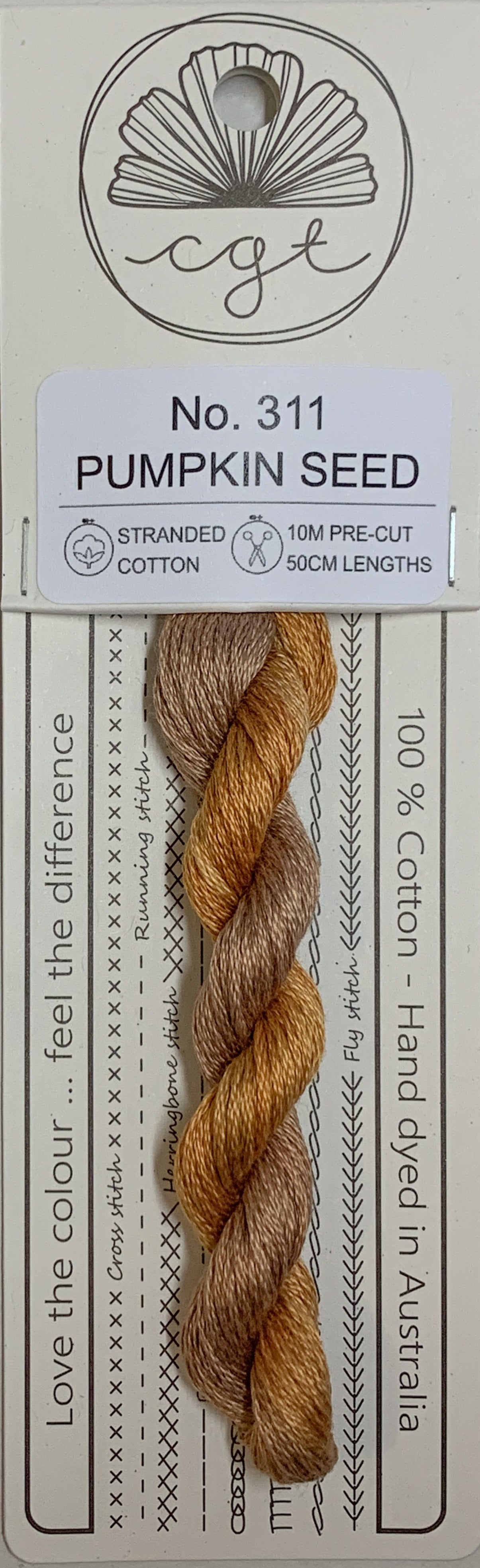 Signature Range by Cottage Garden Threads Multi-variegated Six-Stranded Floss 100 - 900s