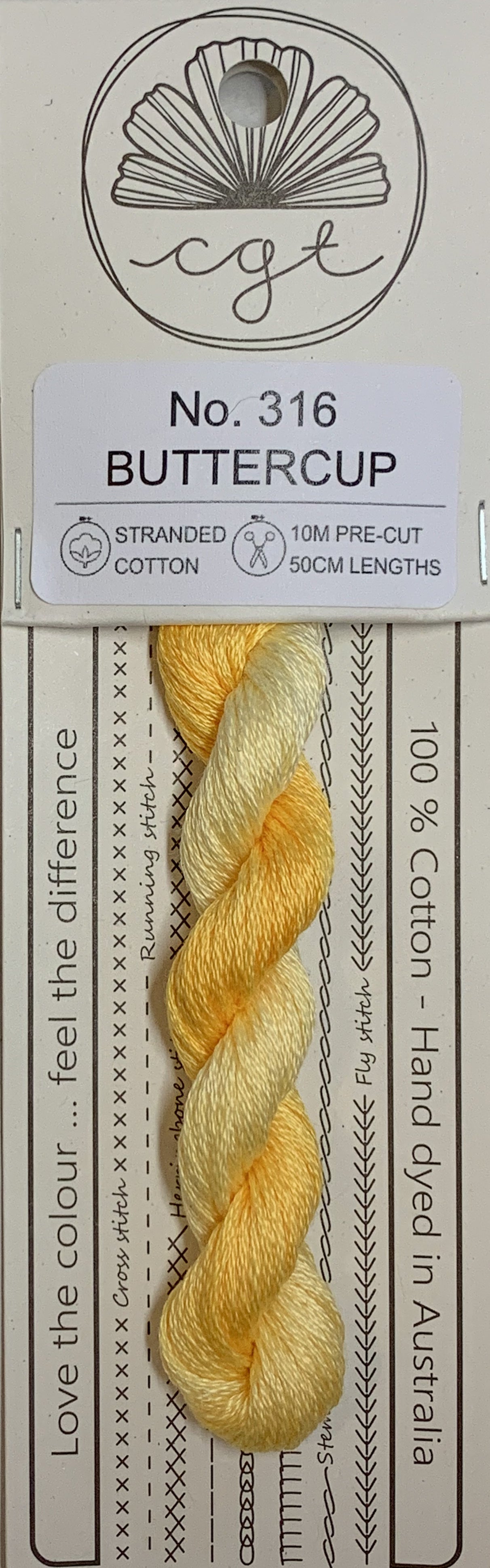 Signature Range by Cottage Garden Threads Multi-variegated Six-Stranded Floss 100 - 900s