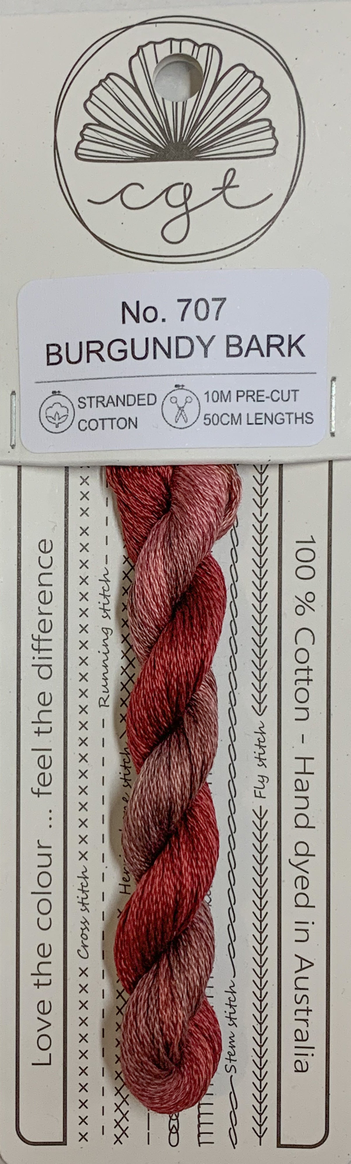 Signature Range by Cottage Garden Threads Multi-variegated Six-Stranded Floss 100 - 900s