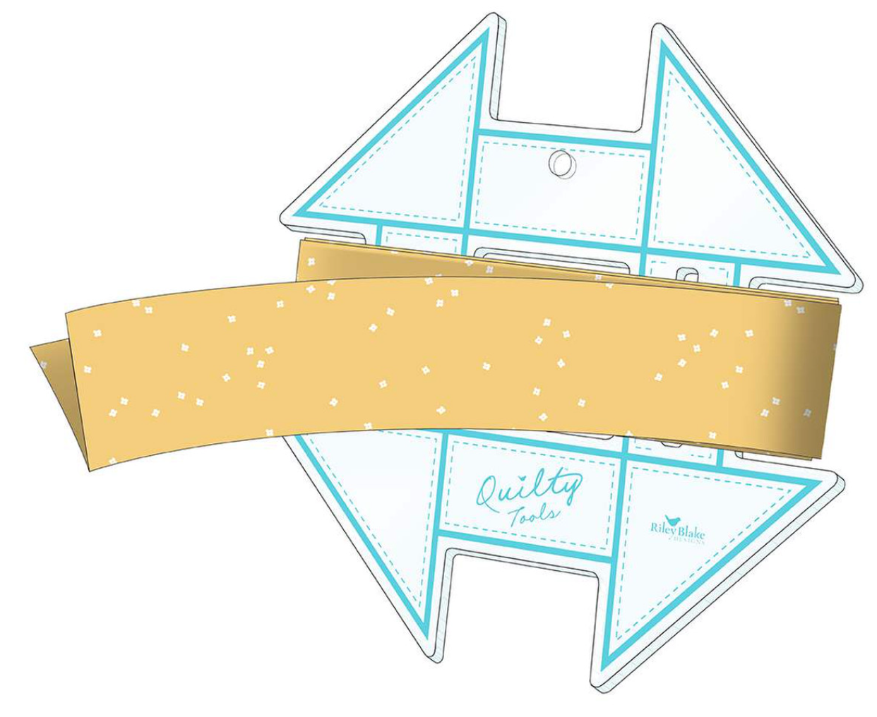 Riley Blake Design Quilty Tools Binding Holder