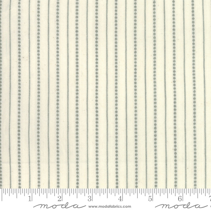 * 2.5 Yard Precut * Boro Woven Foundations by Moda Fabrics - 12561 28 Dovetail Dot Stripes * End of Bolt *
