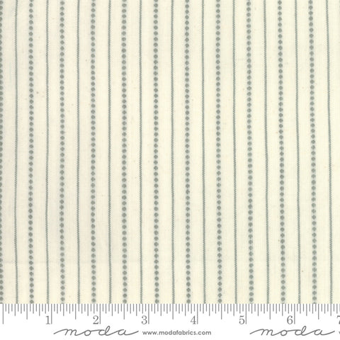 * 2.5 Yard Precut * Boro Woven Foundations by Moda Fabrics - 12561 28 Dovetail Dot Stripes * End of Bolt *