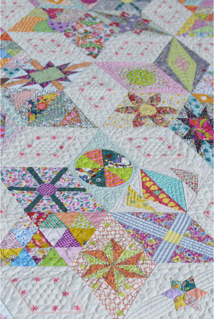 Bowie Stars Quilt Pattern by Jen Kingwell Designs