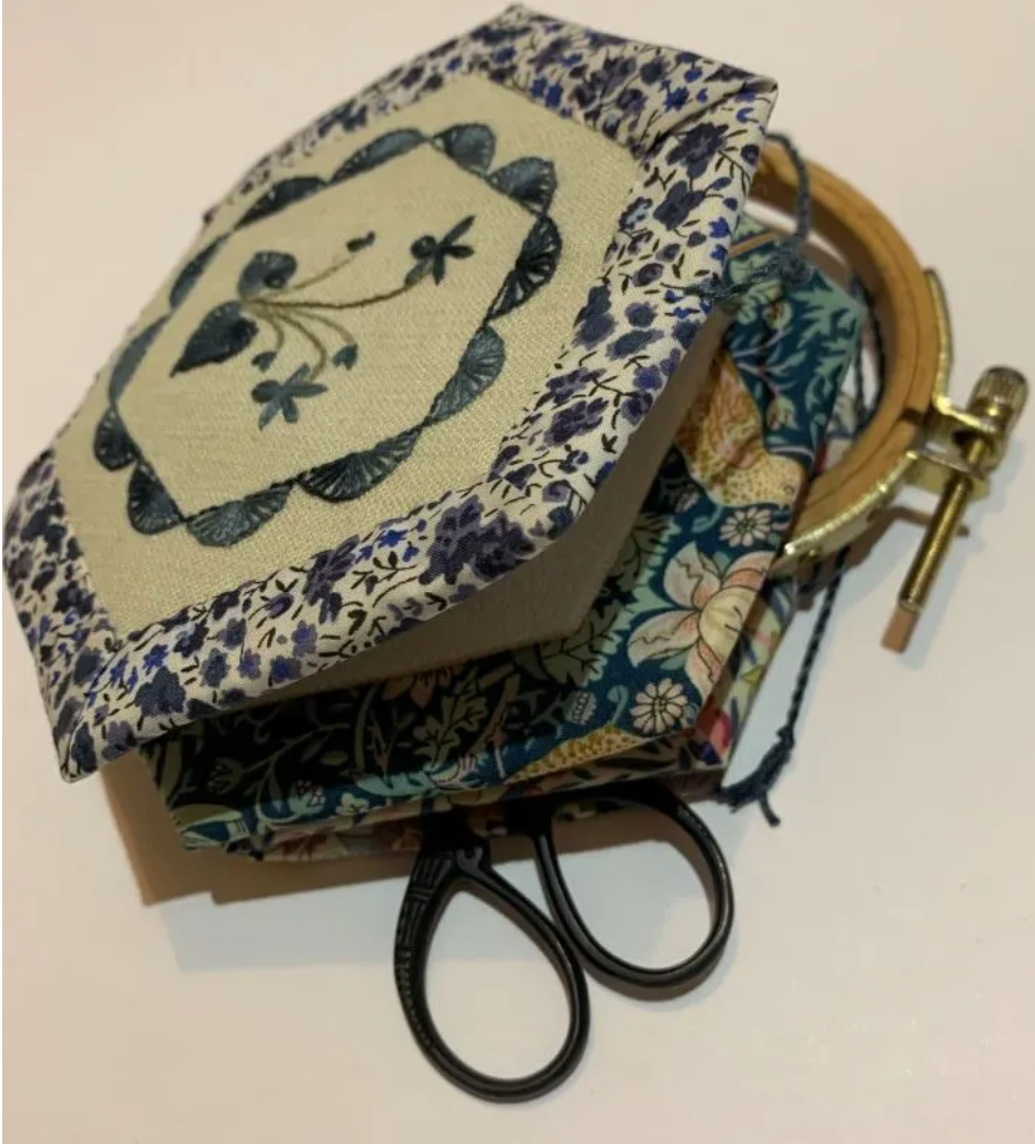 Clamshell Needlebook Kit by Cottage Garden Threads