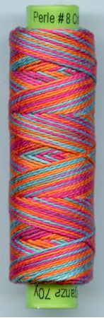 Sue Spargo Collection - Eleganza Perle Cotton Size 8 - Variegated