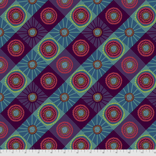 *1.5 Yards Precut* Bright Eyes Collection by Anna Maria for Free Spirit Fabrics - Cosmos in Mountain PWAH155 *end of bolt*