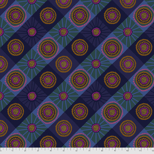 Bright Eyes Collection by Anna Maria for Free Spirit Fabrics - Cosmos in Ocean PWAH155