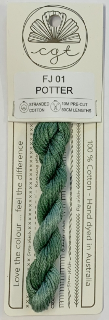 Field Journal Exclusive Thread Series by Cottage Garden Threads