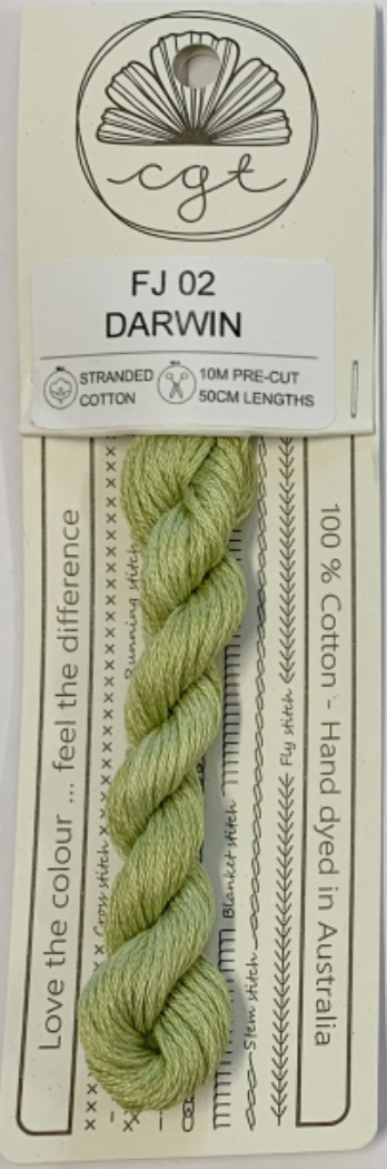 Field Journal Exclusive Thread Series by Cottage Garden Threads