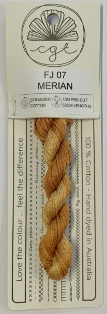 Field Journal Exclusive Thread Series by Cottage Garden Threads