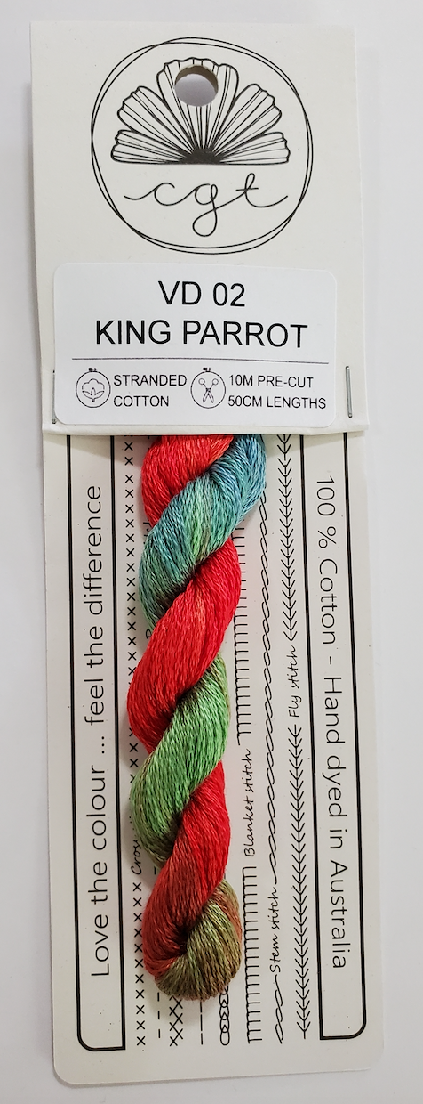 Feathers and Petals Range by Veronique Diligent for Cottage Garden Threads