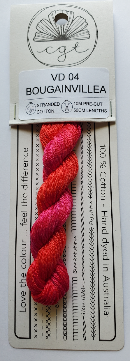 Feathers and Petals Range by Veronique Diligent for Cottage Garden Threads
