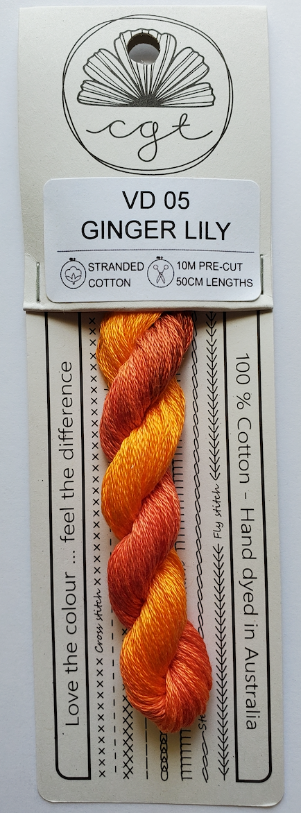 Feathers and Petals Range by Veronique Diligent for Cottage Garden Threads