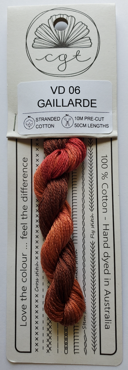 Feathers and Petals Range by Veronique Diligent for Cottage Garden Threads