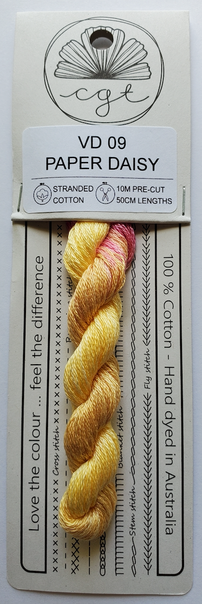 Feathers and Petals Range by Veronique Diligent for Cottage Garden Threads